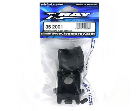 35 2001 XRAY Diff Bulkhead Block Set Rear