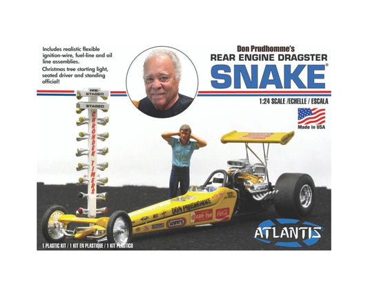Atlantis 1/24 Don Prudhomme Snake Rear Engine Dragster