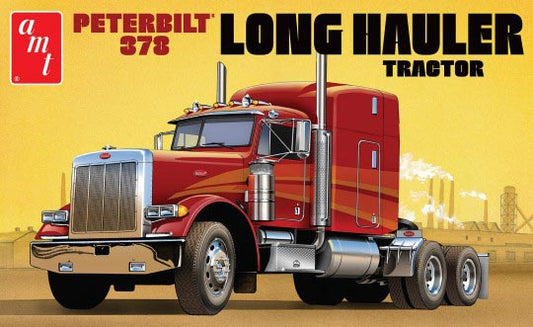 AMT 1/24 Peterbilt 378 Long Hauler Semi Tractor