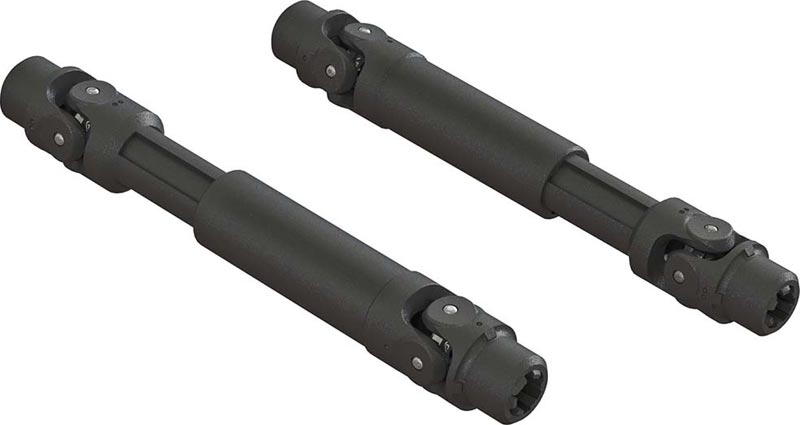 310864 ARRMA Composite Rear Slider Driveshaft Set 4X4