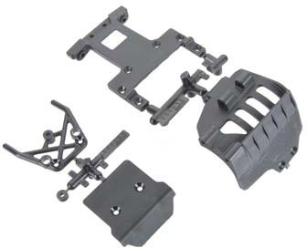 320004 ARRMA Bumper Rear Chassis Plate Set Front