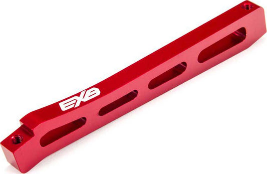 320565 ARRMA Front Center Chassis Brace Aluminum 118mm Red