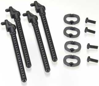 21287 Team Associated FR/RE BODY MOUNT 18R