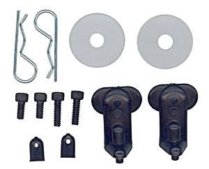 7323 Team Associated Truck Rear Body Mounts (2)
