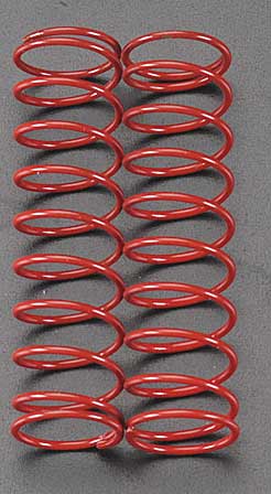7430 Team Associated Springs Front Firm Red (2)