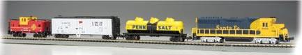 Bachmann N scale Thunder Valley Train Set