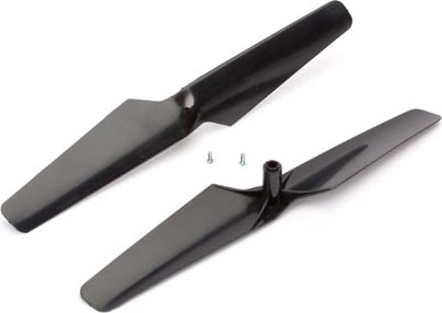 Blade Prop, CW & CCW Rotation, Black: 180 QX HD, mQX