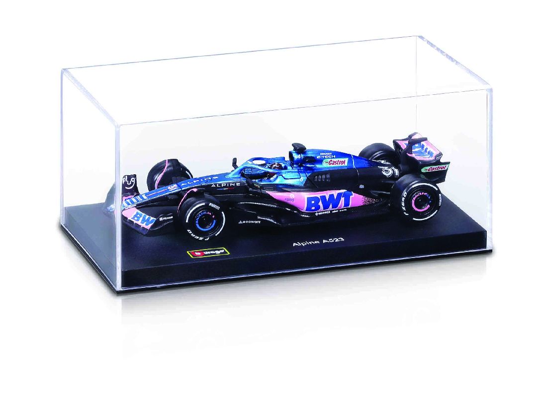 Bburago 1/43 Alpine F1 Team A523 (2023) w/ driver (Gasly #10)