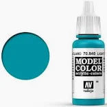 Model Color Light Turquoise 68 17ml By VALLEJO