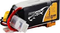 Tattu Li-Po 45C 14.8V 1050mAh 4S1P XT60