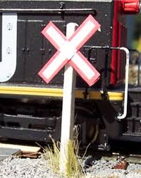 3010 Osborn N scale Crossbucks