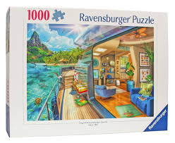 04134 - Ravensburger Tropical Island Charter - 1000pcs