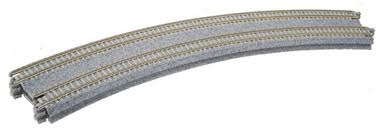 Kato N Concrete Tie Doble Track Superlevated Curve 414/381mm 45° - 20-181