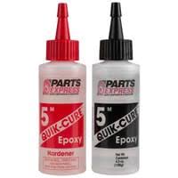 Quik-Cure 5-Minute Epoxy 4.5oz By BOB SMITH INDUSTRIES