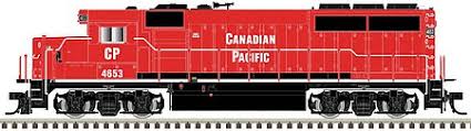 Atlas Model Rr ATL10003456 HO GP40-2, Canadian Pacific #4653