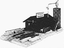 Lumber Mill 348-709 HO SCale