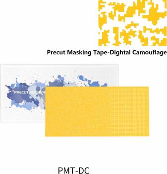 DSPPMTDC Precut Masking Tape Digital Camouflage