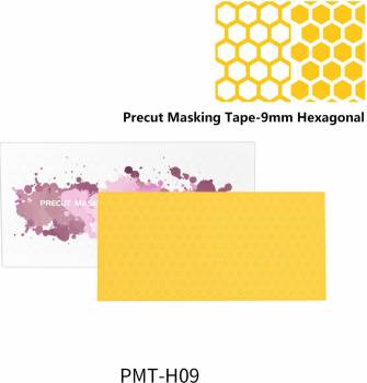 DSPPMTH09 Precut Masking Tape 9mm Hexagonal