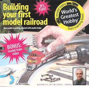 DVD - World's Greatest Hobby -- Building Your First Model Railroad - All Digital Format; Color, Stereo Sound