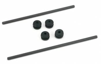 Eflite Body Mount Rod & Grommet Set: BCX/2/3