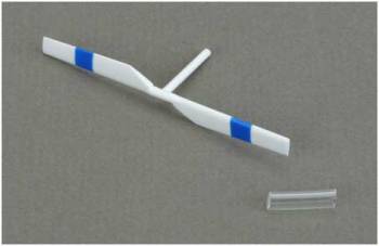 Eflite Tail Rotor Blade, JetRanger Blue: BCX/2