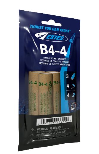 Estes Rockets B4-4 (3 ea)