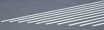 Styrene Strip .015 x.188 (10) By EVERGREEN SCALE MODELS