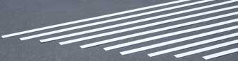Styrene Strip .020 x.250 (10) By EVERGREEN SCALE MODELS