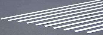 Styrene Strip .030 x.250 (10) By EVERGREEN SCALE MODELS