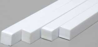 Styrene Strip .188 x.188 (4) By EVERGREEN SCALE MODELS