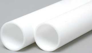 Styrene Tube 1/2" .500 (2) By EVERGREEN SCALE MODELS