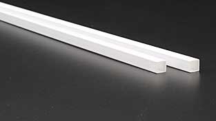Styrene Square Tube .312 5/16 (2) By EVERGREEN SCALE MODELS