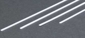 Styrene Channel .100 2.5mm (4) By EVERGREEN SCALE MODELS