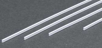 Styrene I-Beam .080 2.0mm (4) By EVERGREEN SCALE MODELS