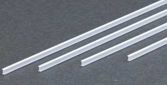 Styrene I-Beam .100 2.5mm (4) By EVERGREEN SCALE MODELS