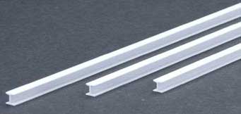 Styrene H-Column .188 (3) By EVERGREEN SCALE MODELS