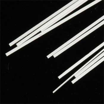 Styrene 1x3 HO Strips (10) By EVERGREEN SCALE MODELS