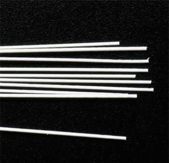 Styrene 2x2 HO Strips (10) By EVERGREEN SCALE MODELS