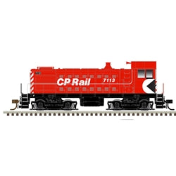 Atlas 10003832 HO Alco S4 - LokSound and DCC - Master(R) Gold -- Canadian Pacific #7117 (red, black, white)