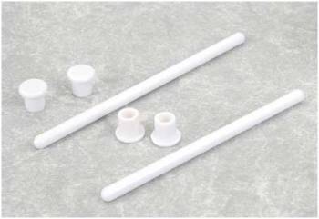 Hobby Zone 2-Wing Hold-Down Rods with Caps: Cub
