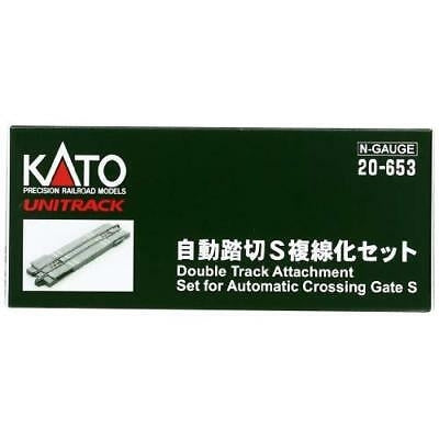 Kato 20-653 Double Track Attachment Set for Automatic Crossing Gate S (N scale)