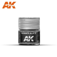 RC022 AK Interactive Rubber Black 10ml