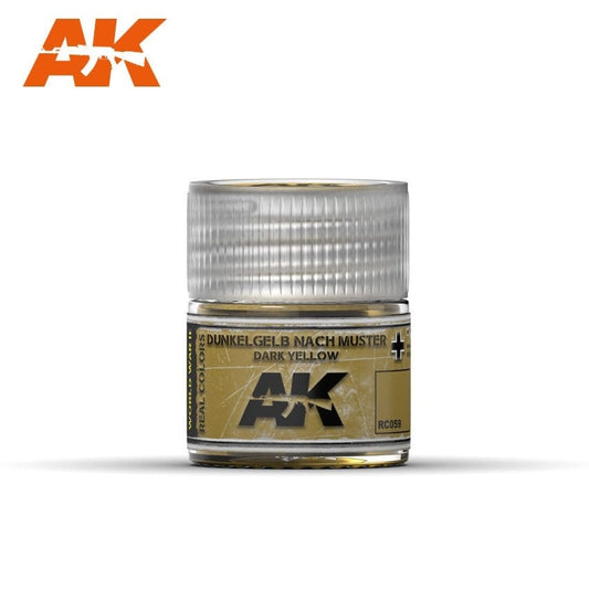 AK Interactive Dunkelgelb Nach Muster Dark Yellow 10ml