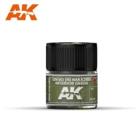 AK Interactive IJN M3 (N) NAKAJIMA Interior Green 10ml
