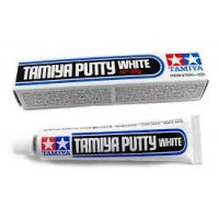 White Tamiya 87095 Putty, 32grm