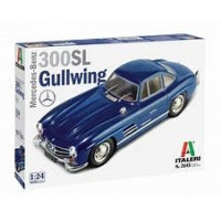 1/24 Mercedes Benz 300SL Gull Wing Car By ITALERI