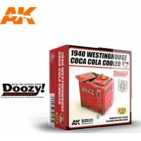 AK interactive Doozy 1940 Westinghouse Coca Cola Cooler
