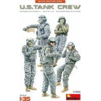 1/35 Modern US Tank Crew (5) (New Tool) By MINIART MODELS