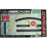 Kato 20-865, N Scale Unitrack V6 Outer Oval Track Set