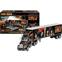 1/32 KISS Tour End of the Road Tractor Trailer w/Paint & Glue